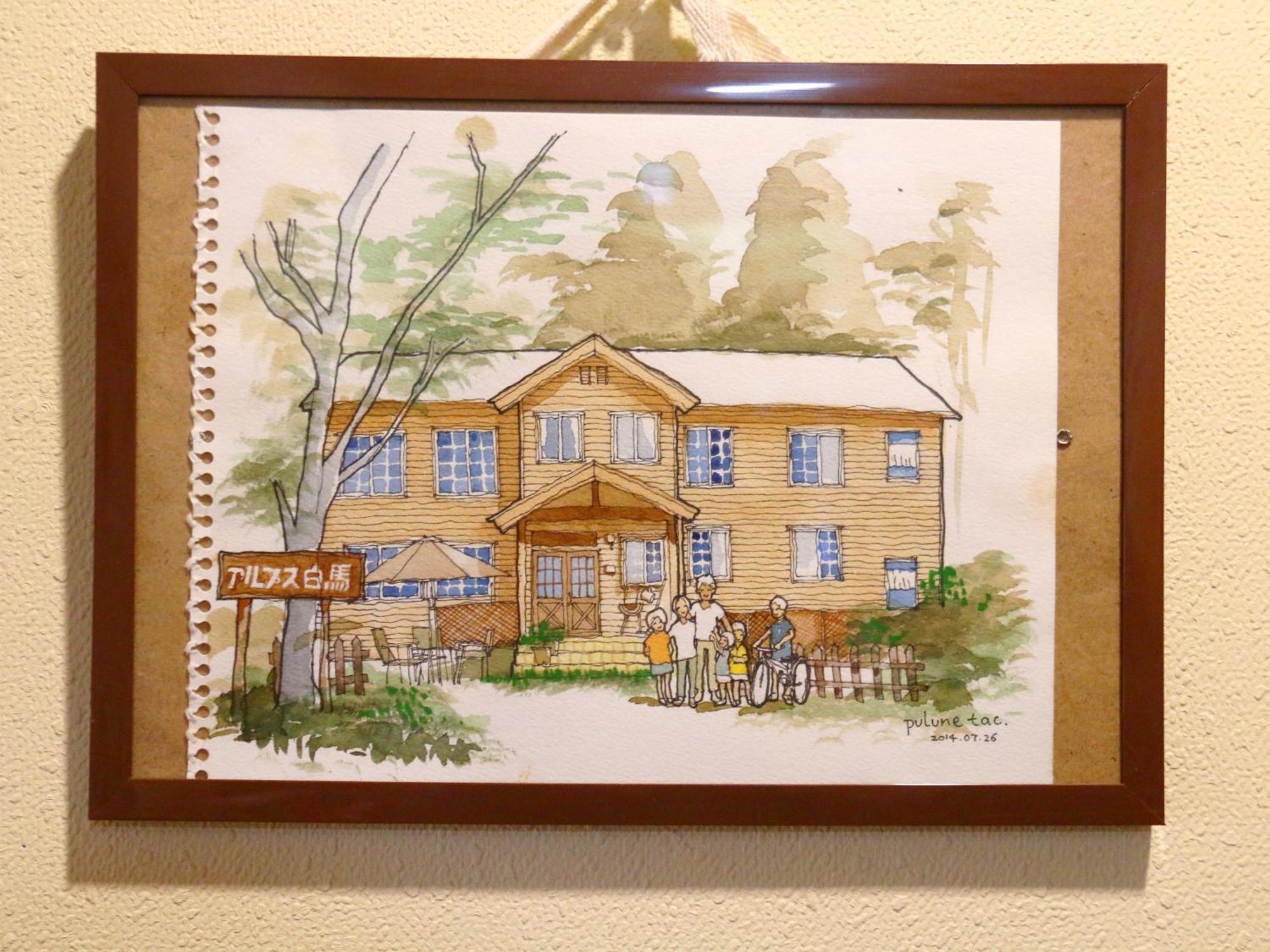 Pension Alps ฮาคุบะ ภายนอก รูปภาพ